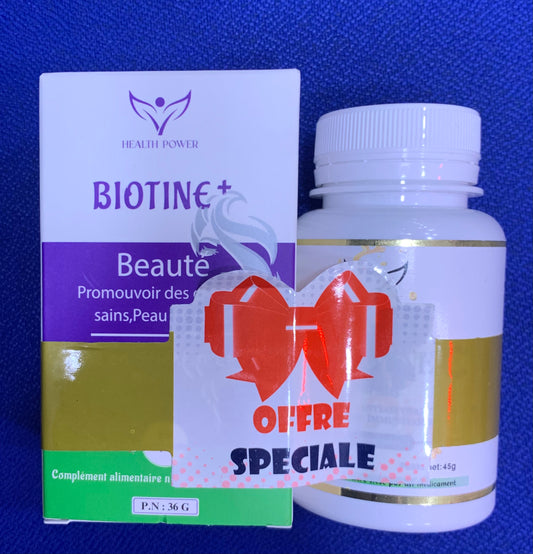 Biotine + zinc