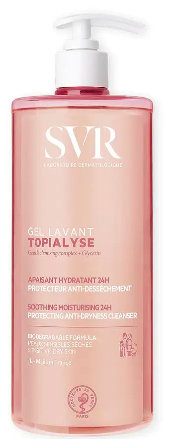 SVR Topialyse Gel Lavant 1000ml