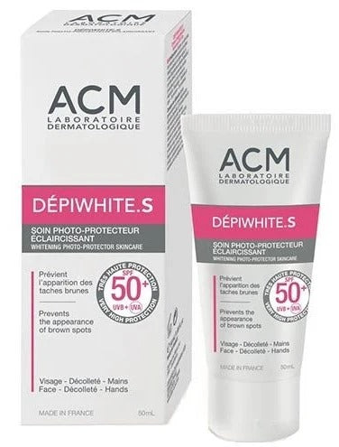 Laboratoire ACM Dépiwhite.S Whitening Photo-Protector Skincare SPF50 50ml