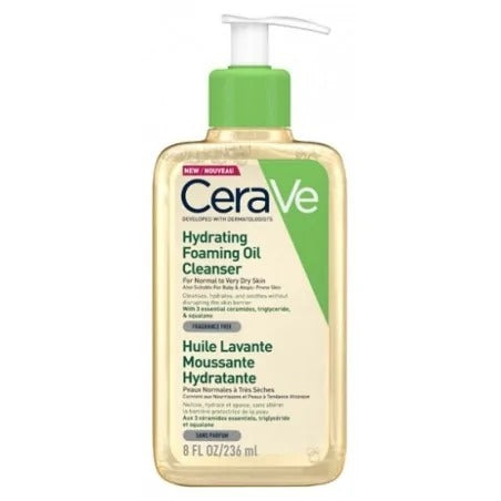 CERAVE Hydrating Foaming Oil Cleanser