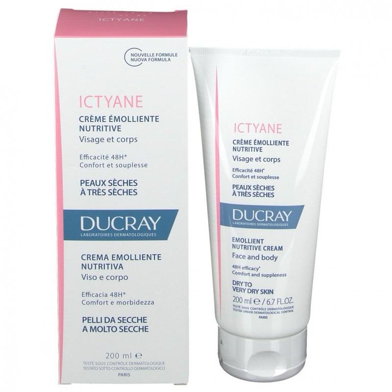 Ducray Ictyane Emollient Nutritive Anti-Dryness Face & Body Cream