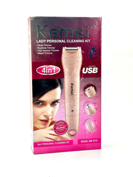 Kemei - lady personal cleaning kit 4 in 1