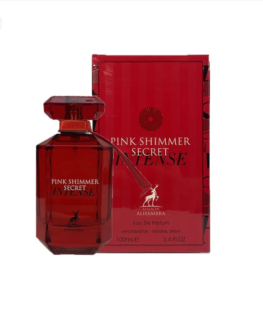 Maison Alhambra Pink Shimmer Secret Intense Eau De Parfum 100ml