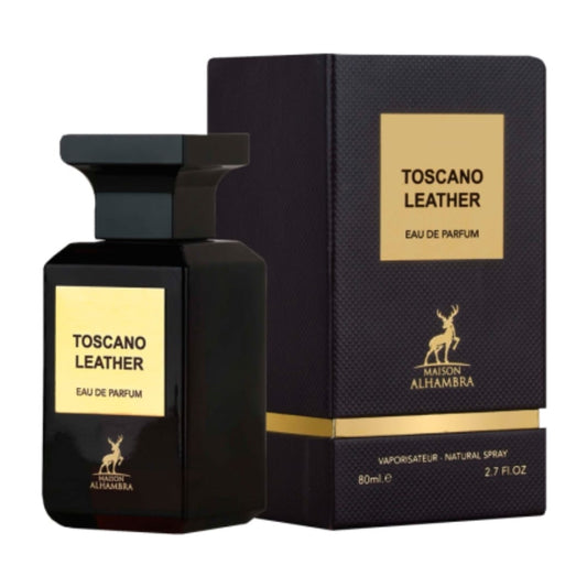 MAISON ALHAMBRA Toscano Leather Eau De Parfum 80ml