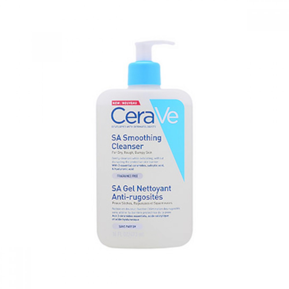 CeraVe - SA Smoothing Cleanser (For Dry, Rough , Bumpy Skin) - 236ml