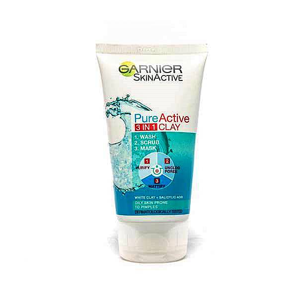 Garnier Pure Active 3 In 1 Clay 150ml